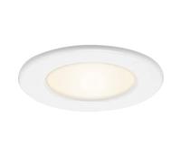 BRILONER 7053-036 Luminaire LED, Set de 3, Lampes de Plafond de 6 Watt, 450 Lumen chacune, 3.000 Kelvin, IP44, Blanc, 115x30mm (DxH)