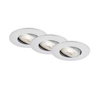 Briloner 7602034 7602034 Spot encastrable CEE: F (A - G) LED LED 4.9 W chrome (mat)