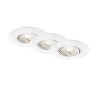 Briloner 7602036 7602036 Spot encastrable CEE: F (A - G) LED LED 4.9 W blanc