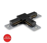 Briloner 8045015 Elément pour système d'éclairage sur rail haute tension Connecteur en T noir