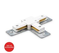 Briloner 8045016 Elément pour système d'éclairage sur rail haute tension Connecteur en T blanc