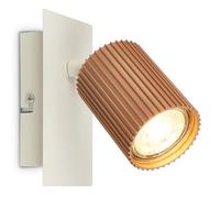 BRILONER - Applique murale intérieure orientable, douille GU10, max. 9 W, applique murale, chambre, appliques, lampe chambre, 13 x 8 x 9 cm, Gris chaud coffee