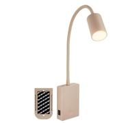 BRILONER Applique murale LED, sans fil, variateur tactile, recharge USB-C | lampe de lecture, lampe de chevet, intensité variable, rechargeable, lampe murale, 70x45x510mm, dimmable, lumière blanc chaud