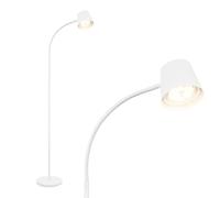 BRILONER - Lampadaire LED sans fil avec touche, intensité variable, batterie et source interchangeables, lampadaire sur batterie, lampe de lecture, lampe de salon, plafonnier, lampadaire, 126,5 cm