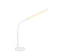 BRILONER - Lampe de chevet LED à variateur tactile, Lampe de bureau LED, Lampe de table LED, Lampe de lecture LED pour bureau à domicile, variateur à 4 niveaux, blanc