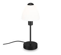 BRILONER - Lampe de table avec câble à interrupteur, lampe de chevet - Design et ergonomique - 1 x E14 max. 25 W Noir/blanc 10 x 32 cm 7025-015