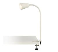 BRILONER - Lampe Pince LED Orientable Blanc Chaud Blanc Antique 54 cm | 3,5W, 400lm, Interrupteur Câble, Lampe De Lecture, Lampe À Pince, Lampe De Bureau À Pince, Lampe De Chevet