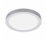 Briloner Lampe Plafond LED Chrom Mat Ø30cm IP44 21,4W Blanc Neutre 840