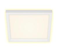 Briloner LED Aufbaupanel Cadre Blanc 30cm 18W 2400lm Blanc Chaud 3000K Backlight