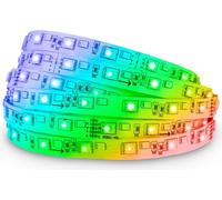 Briloner LED Strip 10m, Télécommande, Variable, Autoadhésif, changement de couleur RGB, Blanc, 1000 x 1 cm