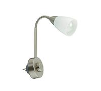 Briloner Leuchten 2491-012P Lampe de lecture AGL 1 douille E14 Nickel mat
