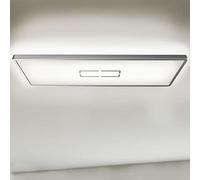BRILONER Leuchten 3394-014 Plafonnier LED avec effet rétroéclairé, 22 W, 2 700 lumens, 4 000 K, blanc/argenté, 580 x 200 x 29 mm (L x l x H)