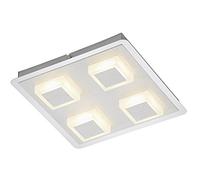 Briloner Leuchten 3532-041 plafonnier, Spots, Lampe Salon, Applique LED, Métal, 5 W, Chrome