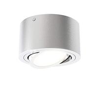 Briloner Leuchten 7121-014 Plafonnier LED orientable Argenté Ø 9 cm 5 W 470 lm 3000 K, argent