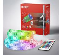 Briloner Leuchten - Bande LED 10m, réglable, RGB, bande LED 300xRGB-LED 0,08W, autocollante