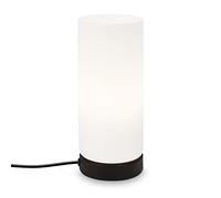 Briloner Leuchten Lampe de table avec interrupteur à câble 1 x E14 max. 25 W Blanc/noir 100 x 250 mm
