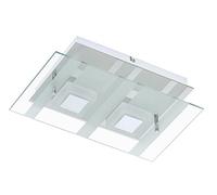 Briloner leuchten lampe murale à lED avec 2 lED 5 w 400 lm chromé 3568-028