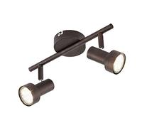 Briloner Leuchten LED Spot de plafond, cuivre antique, 2843-021