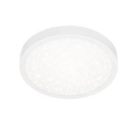 BRILONER Leuchten - Plafonnier LED à décor étoilé, LED plat, température de couleur blanc neutre, 280 mm, blanc 3048-016