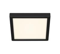 Briloner Leuchten - Plafonnier LED, lampe de plafond, 21 Watt, 2 000 Lumen, 4 000 Kelvin, noir et blanc, 300x300x32 mm (LxWxH)