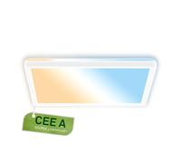 BRILONER - Panneau LED, CEE A source lumineuse, 11,4 W à 2400lm, plat, CCT, lumière indirecte, dalle led, panneau plafond, plafonnier, lustre salon, lustre chambre, 29,3x29,3x3 cm, blanc