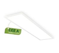BRILONER - Panneau LED, classe énergétique A, 13,5W à 2900lm, 50.000h éclairage, plat, lumière indirecte, dalle led, panneau plafond, plafonnier, lustre salon, lustre chambre, 100x25x6 cm, blanc