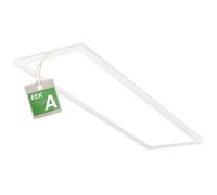BRILONER - Panneau LED, classe énergétique A, 13,5W à 2900lm, 50.000h éclairage, plat, lumière indirecte, dalle led, panneau plafond, plafonnier, lustre salon, lustre chambre, 100x25x6 cm, blanc