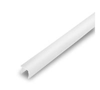 BRILONER - Pimp your Panel Diffuseur, aspect blanc, profilé en plastique, accessoires panneaux acoustiques, largeur de fente 11 mm, à clipser, à raccourcir, 1,3 m, blanc