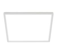 Plafonnier Led 7156/7158, Angulaire 29,3x29,3 Cm Blanc