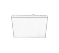 Briloner - Plafonnier LED avec ciel étoilé, Plafonnier LED Décor étoilé, Effet Backlighte, Plat, Lumière blanche neutre, 270x270x45 mm, chromé mat, 3748-414, Chrome Mat