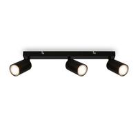 BRILONER - Plafonnier LED, douille GU10, max. 9 W, lustre de salon, lustre de chambre à coucher, lustre de cuisine, lustre de salle de bain, spot led de plafond, applique murale d'intérieur