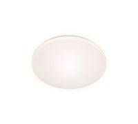 BRILONER - Plafonnier LED, lampe de plafond avec effet de rétro-éclairage, 15 watts, 1500 lumens, 4000 kelvins, blanc, 275x40mm (DxH)