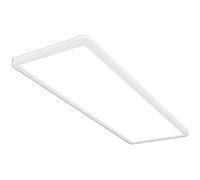 BRILONER - Plafonnier LED, Luminaire Plafonnier, Plafonnier Chambre, Plafonnier Salon, Lampe Led, rétroéclairé, lumière blanc neutre, 3000 lumens, blanc, 580x200x30mm (LxlxH)