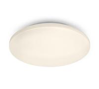 BRILONER - Plafonnier LED, plafonnier LED salle de bain IP44, lampe de salle de bain, lumière blanche chaude, 340 mm, blanc