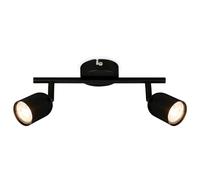 BRILONER Plafonnier Orientable pour Salon, Chambre à Coucher et Cuisine - Noir