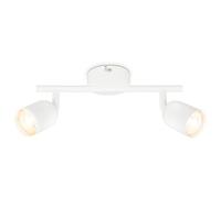 BRILONER - Plafonnier Pivotant, Lampe de Salon, de Chambre et de Cuisine en Blanc