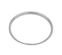 BRILONER - Plafonnier salle de bain avec lumière indirecte, plat, IP54 protection contre la poussière et les éclaboussures, plafonnier, plafonnier led cuisine, lustre wc, 42x2,8 cm, chrome