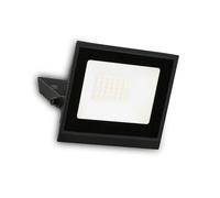 BRILONER - Projecteur LED extérieur avec lumière blanc neutre, 20 W 1800 lm, orientable, IP65 protection poussière et eau, éclairage extérieur pour jardin, garage, façade, 11 x 14,5 x 3 cm, Noir