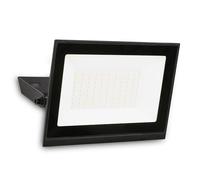 BRILONER - Projecteur LED extérieur avec lumière blanc neutre, 50 W 4500 lm, orientable, IP65 protection poussière et eau, éclairage extérieur pour jardin, garage, façade, 17,5 x 18,5 x 3 cm, Noir