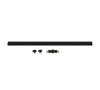 Système de rail rail rail accessoire composant d'extension noir 0,75 m