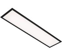 Briloner Panneau LED LEUCHTEN SIMPLE, 24 W, 2300 lm, IP20, noir, plastique-métal, 100 x 25 x 6 cm