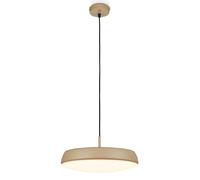 BRILONER - Suspension luminaire LED avec lumière blanc chaud, 14,5W, 1800lm, suspension d'éclairage intérieur, chambre, cuisine, luminaire salon, 35 x 120 cm, Anthracite Macchiato