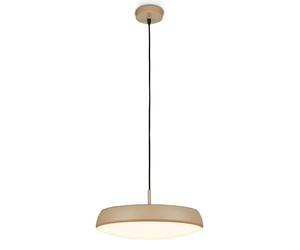 BRILONER - Suspension luminaire LED avec lumière blanc chaud, 14,5W, 1800lm, suspension d'éclairage intérieur, chambre, cuisine, luminaire salon, 35 x 120 cm, Anthracite Macchiato