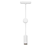 BRILONER - Système de rail Luxtrail LED Suspension, Blanc chaud, hauteur réglable, Accessoires, Tracklight, Suspension LED, Lampes, Plafonnier, Plafonnier, 130x1200x42 mm (LxHxD), Blanc
