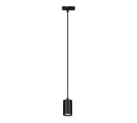 BRILONER - Système de rail Rail Lampe suspendue, combinable, accessoires, Tracklight, lampe suspendue, GU10, plafonnier, plafonnier, 1410x82x55mm (LxlxD), noir