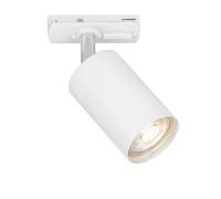 BRILONER - Système de rail Rail Spotlight, pivotant, orientable, combinable, accessoires, Tracklight, spot, GU10, spot de plafond, projecteur, plafonnier, plafonnier, 138x38x55 mm (LxlxD), blanc