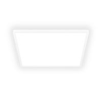 BRILONER - Plafonnier LED à lumière indirecte, 3 cm d'épaisseur, lumière blanc neutre, lampe LED, lampe de salon, panneau LED, lampe de cuisine, éclairage de plafond, 56x56x3 cm, blanc