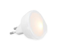 BRILONER - Veilleuse LED pour prise de courant, lumière blanche chaude, lumière de prise, lampe de nuit, lumière de prise, lumière d'escalier, 54x54x21 mm
