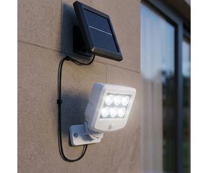 Briloner Wandleuchte Extérieure LED à Détecteur de Mouvement Solar, 6 Lm, Blanc