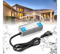 BRIMETI Transformateur 220V 12V Power Supply Alimentation 6W DC LED Driver Continu IP67 Transformer Etanche Extérieur Adaptateur 0.5A Transfo Controleur 220V AC à 12V DC, Pour Ruban LED